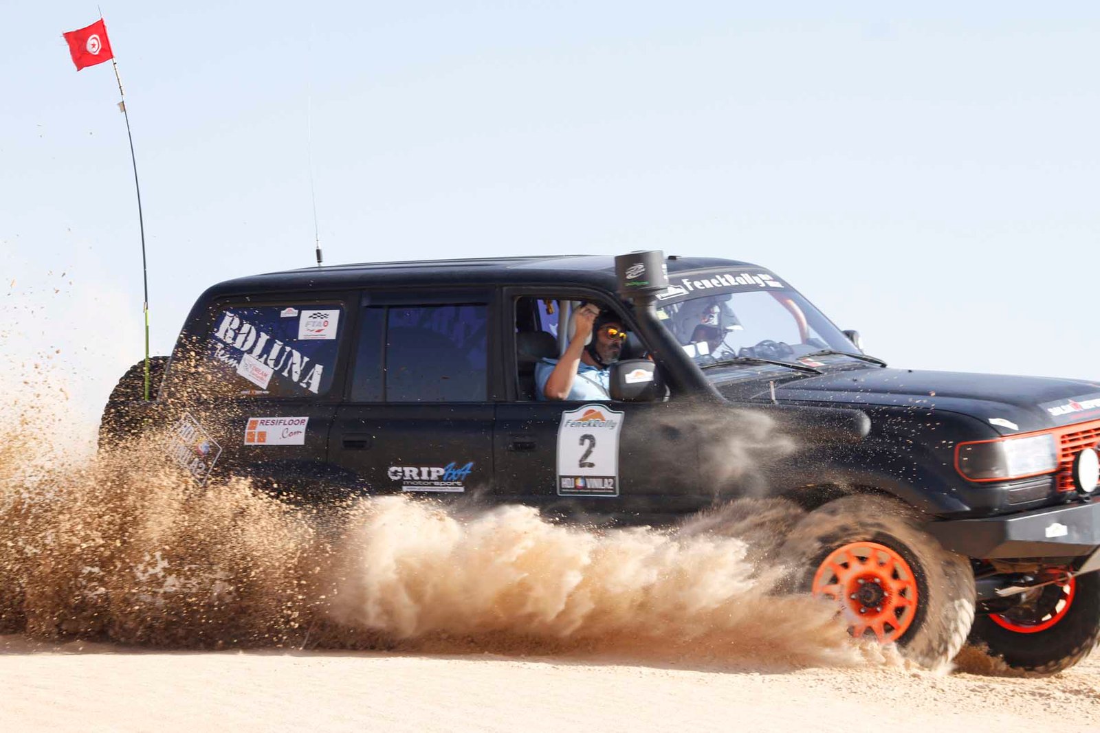 Carrera para 4x4 en Marruecos