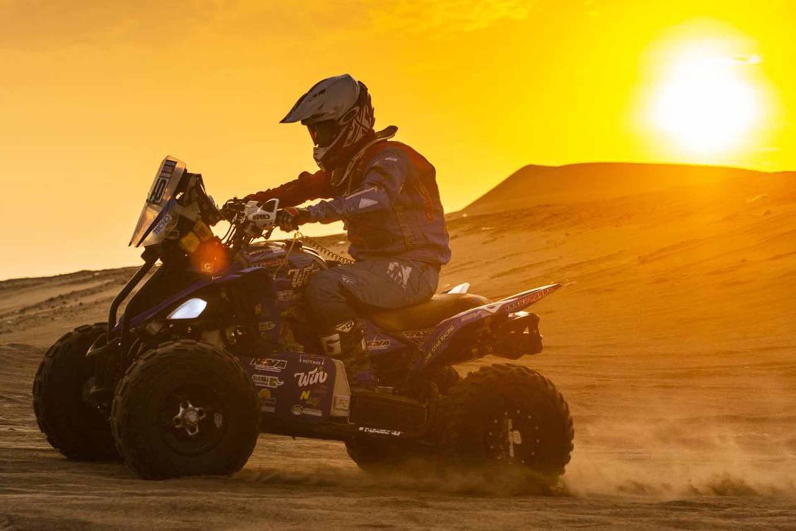 Carrera para quads en Marruecos